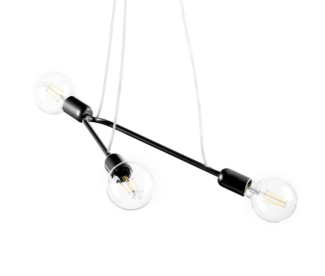 Lámpara de techo BOOMERANG marca ONLI LIGHTING Negro