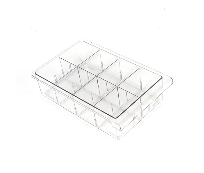 Organizador extensible de frigorífico con 8 estantes Multicolor