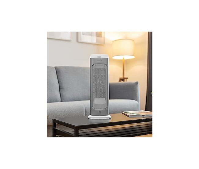 Cecotec Calefactor cerámico de pie Calefactor cerámico ReadyWarm Blanco