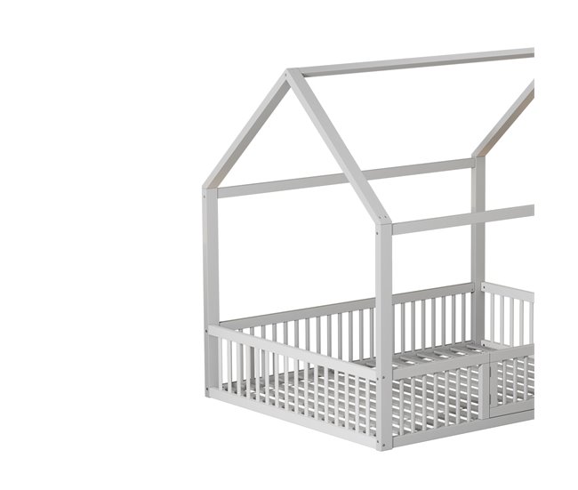 Camas infantiles 145x204 Blanco