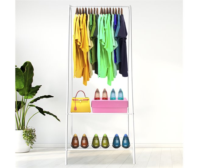 Perchero Burro Metálico Premium Angle Nyana Home Negro