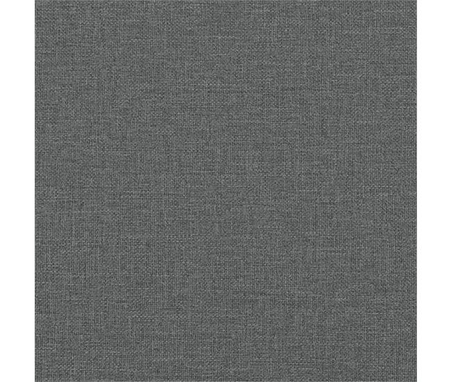 Sofá de 2 plazas de tela Gris Oscuro