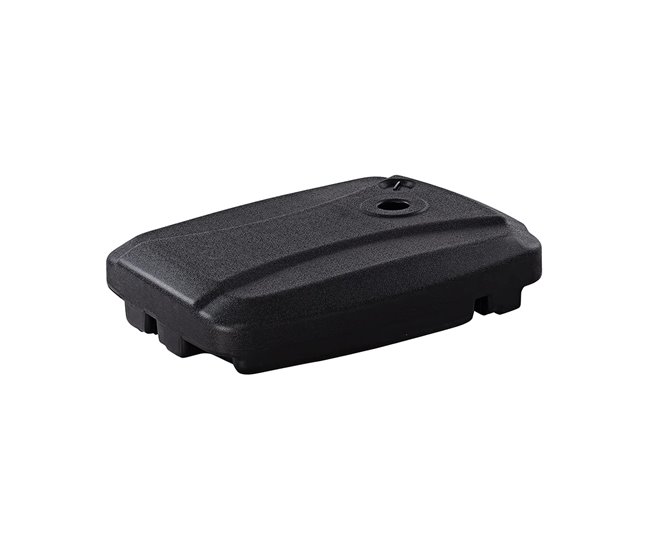 Acomoda Textil – Pie de Sombrilla Firme y Transportable. Negro