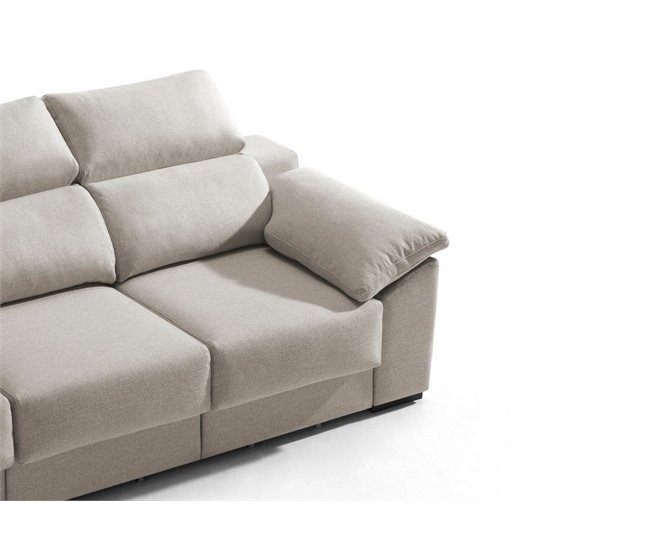 Sofá 3 plazas XL KLEE color beige Crudo