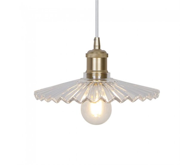 Lámpara de techo Torina 25 Cristal Retro - Vintage Transparente