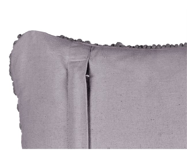 Beliani Cojín decorativo BESHAM 45x45 Gris