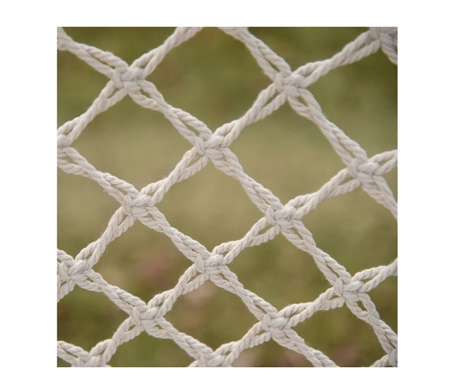 Acomoda Textil – Hamaca Colgante con Flecos de Exterior. Blanco