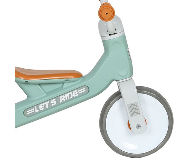 Bicicleta sin Pedales Metal, PP AIYAPLAY Verde