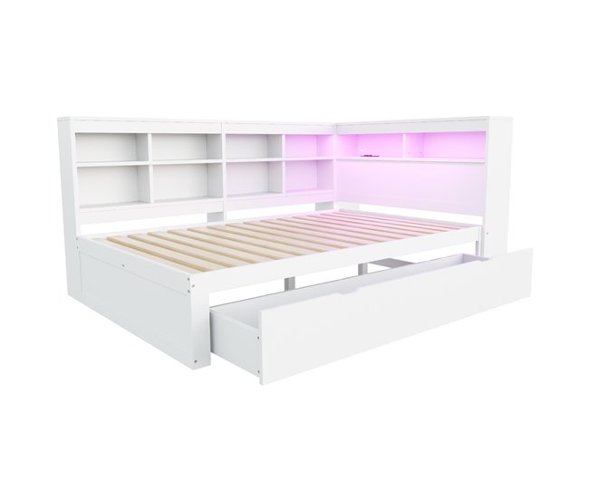 Camas nido 165x222 Blanco