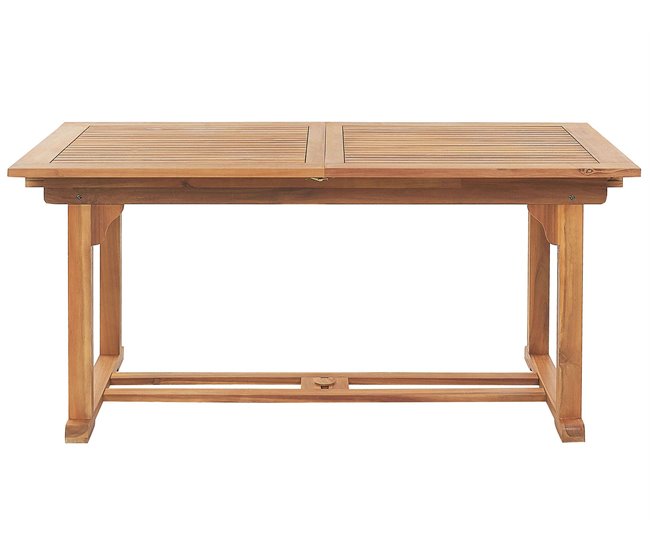 Beliani Conjunto de comedor JAVA Marron