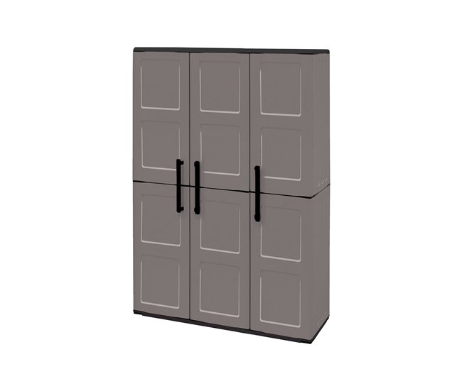 Armario exterior en PVC Gris