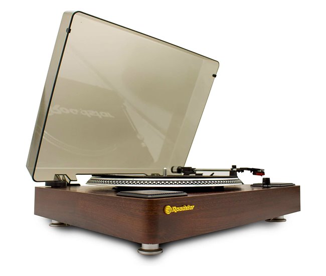Tocadiscos Roadstar TT-260SPK Madera