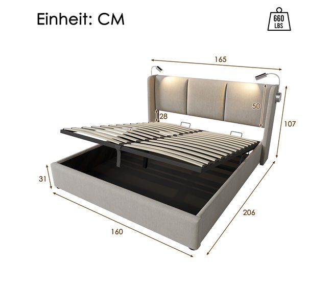 Canapés abatibles Beige