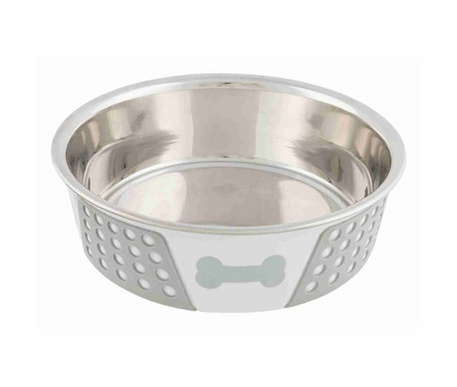 Comedero para Perro Azul