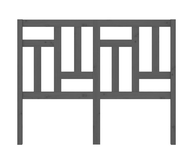 Cabecero cama - Mueble cabecero 125 Gris