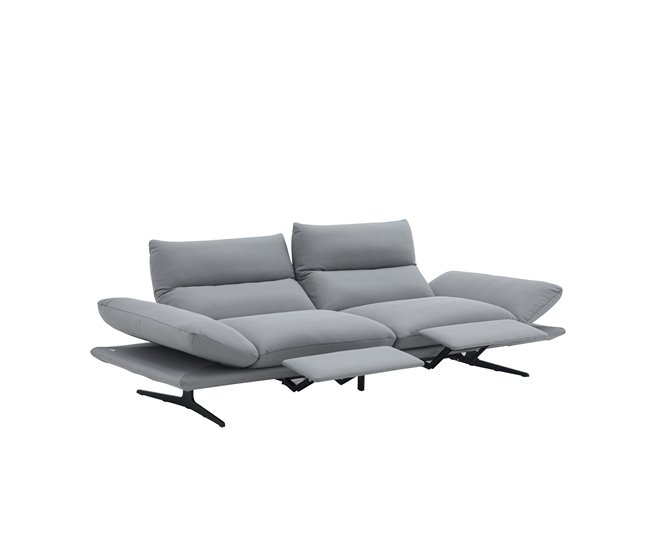 Sofá relax eléctrico AGATA Gris