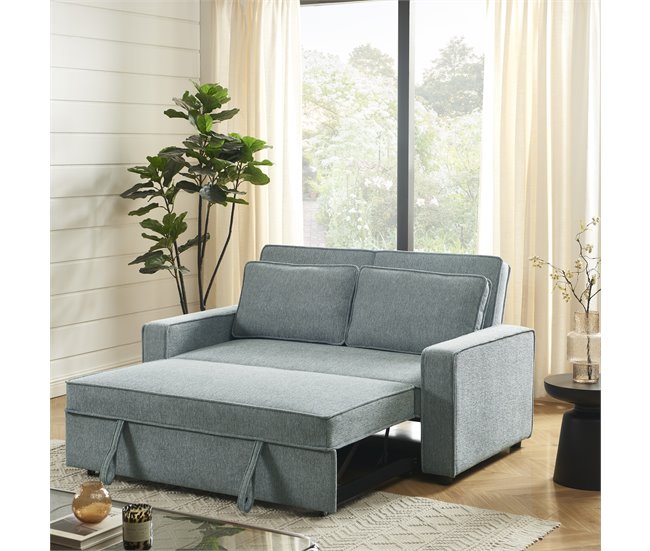 Sofá cama 2 plazas LOLA Azul