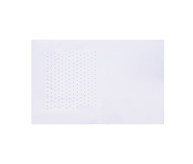 Acomoda Textil - Colchón Minicuna Desenfundable e Impermeable. Blanco/ Gris