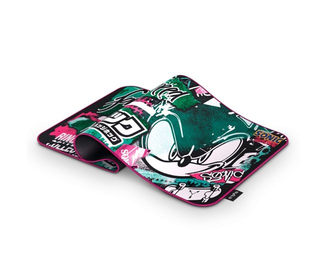 Alfombrilla Gaming ESG Sonic Graffiti Multicolor