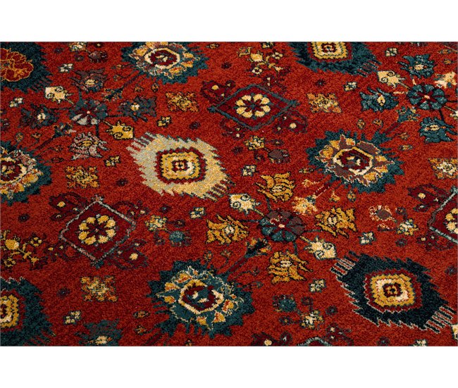Alfombra de lana OMEGA PARILLO Marco 200x300 Rojo