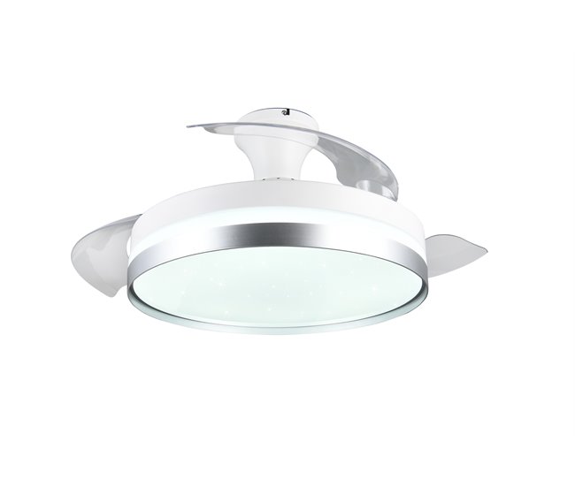 Ventilador de techo LINDBERG LED 35W 100cm  Blanco