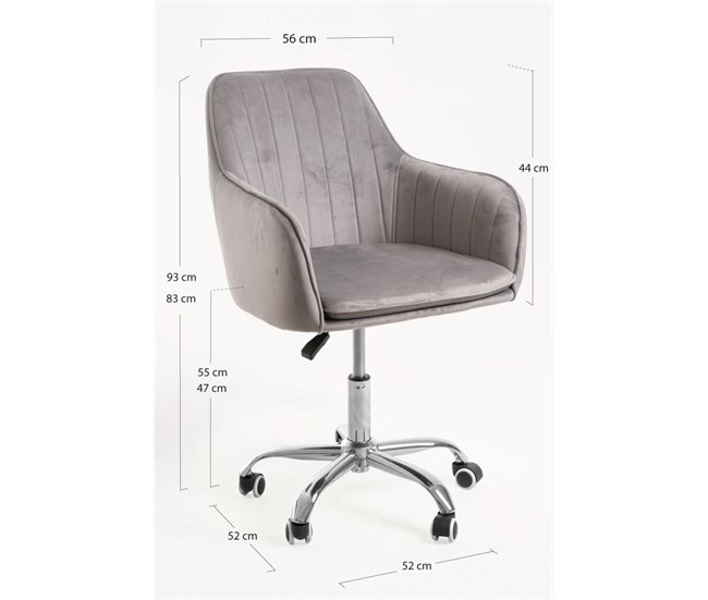 Silla Chic Office Gris