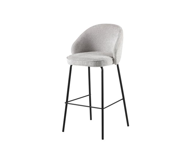 Pack de 2 taburetes altos QUEEN Beige