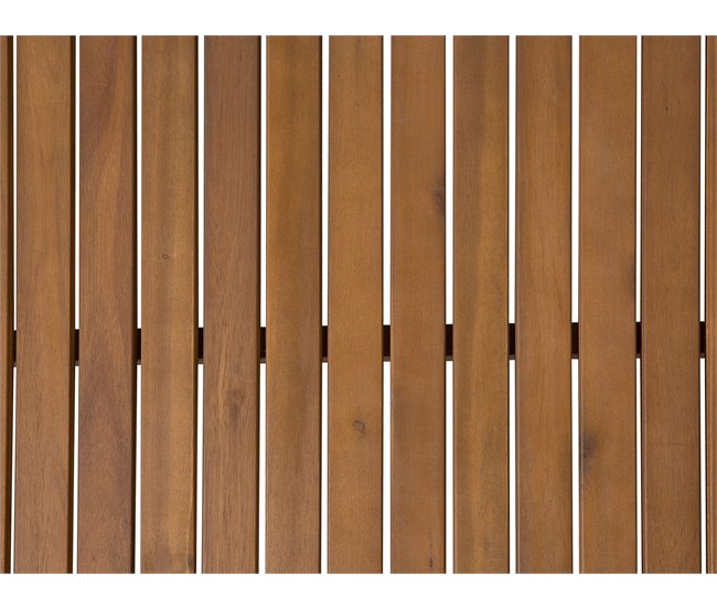 Beliani Conjunto de comedor SASSARI Madera Clara
