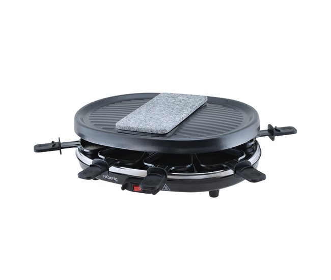 Raclette 8 Personas Rp80 H.koenig Negro