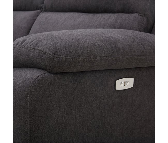 Chaise longue relax eléctrica AMANDA Gris