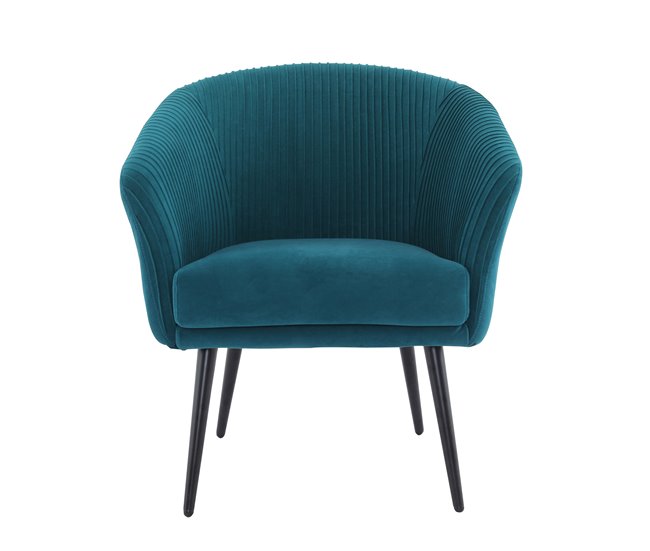 Sillón decorativo CLOE Azul