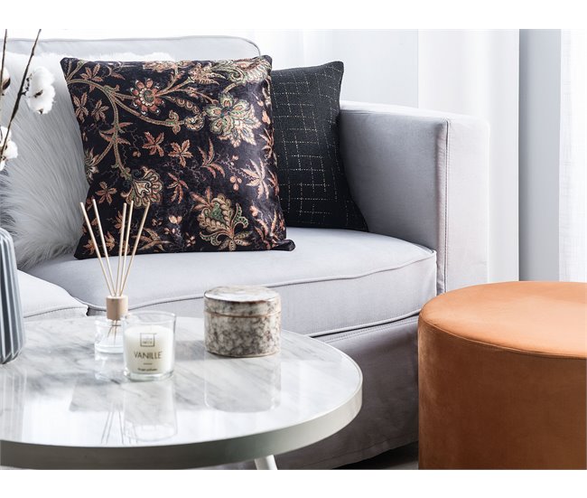 Beliani Cojín decorativo KARUR Marron