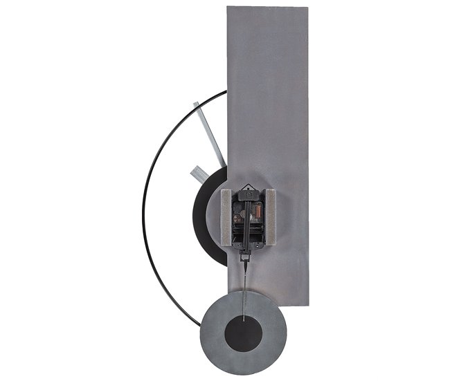 Beliani Reloj de pared CEVINS Gris Claro