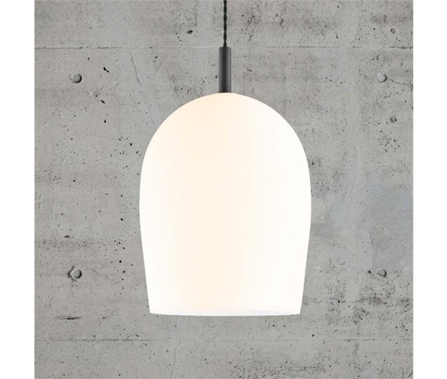 Lámpara de techo Uma 30 Opal Cristal Nórdico Blanco