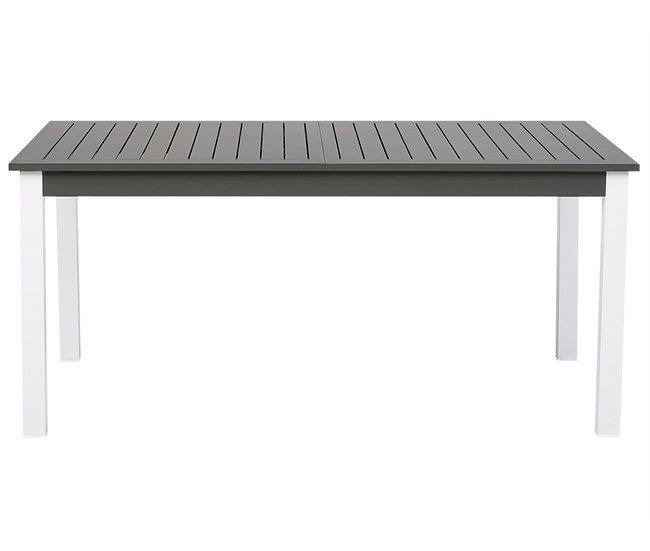 Beliani Conjunto de comedor PANCOLE Gris