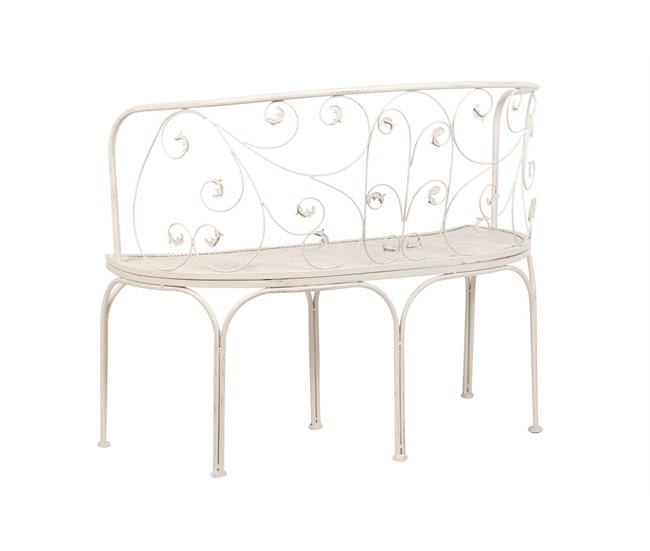 Banco Hierro Adda Home Blanco