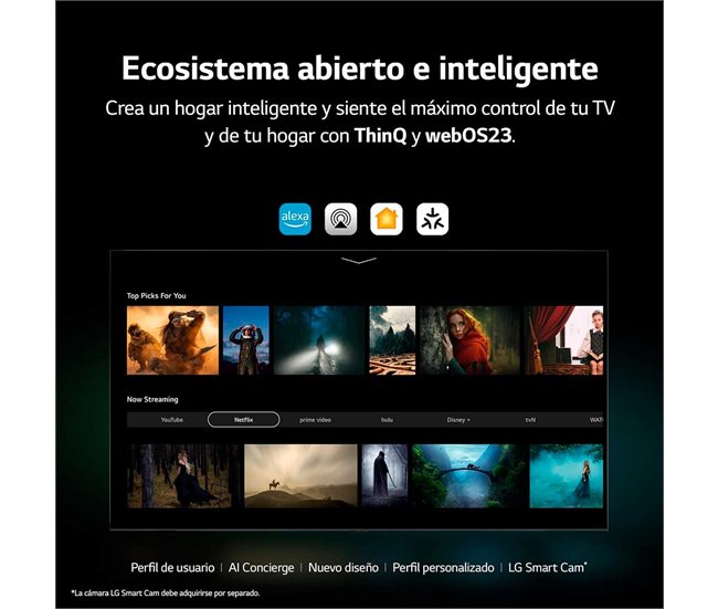 Smart TV 43QNED756RA Negro