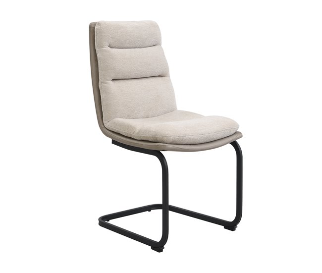 Pack de 4 sillas de comedor SIBYL  Beige