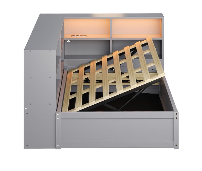 Canapés abatibles Gris