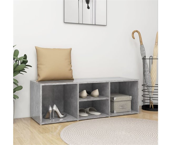 Banco De Almacenamiento De Zapatos 105 Blanco