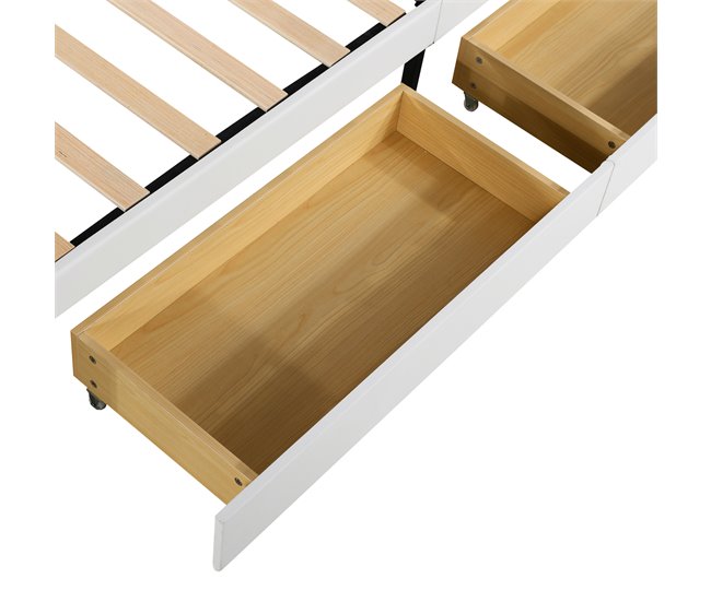 Camas infantiles 100x203 Blanco