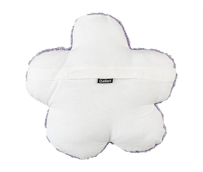 Beliani Cojín decorativo SORREL Violeta