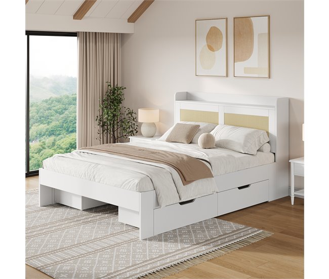 Camas de matrimonio Blanco