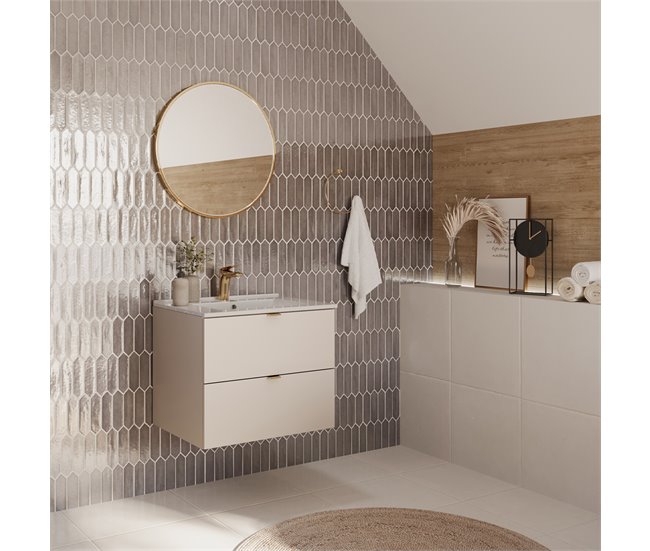 Mueble bajo lavabo Azel 60 Beige