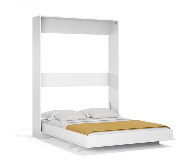 Cama abatible vertical Blanco