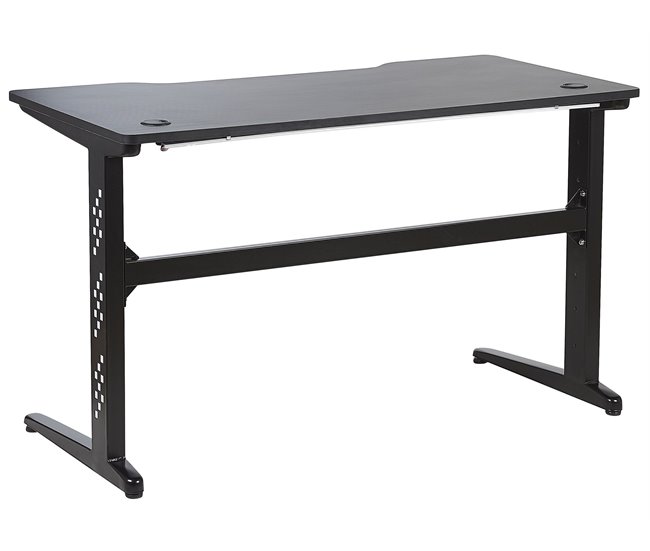 Beliani Escritorio gamer DEXTER 120x60 Negro