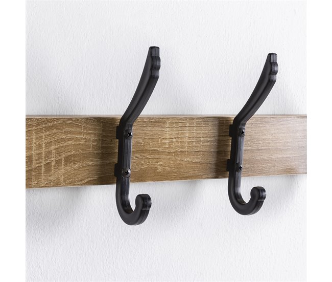 Perchero de Pared Amaia 5 Perchas Madera