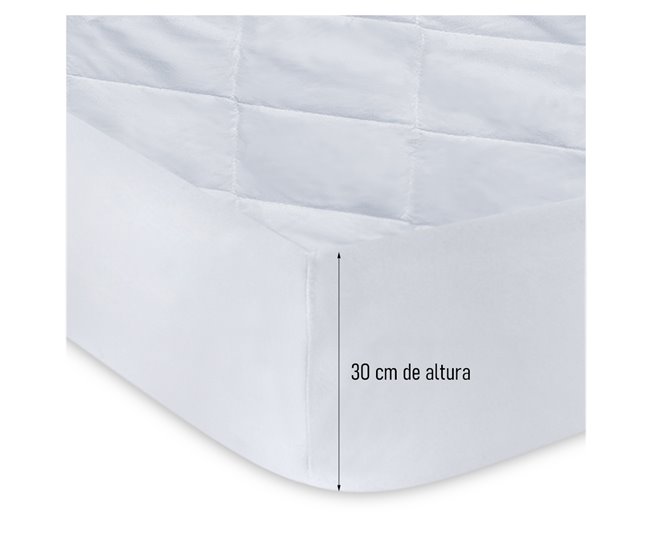 Acomoda Textil - Protector de Colchón Acolchado Suave Sin Ruidos. 