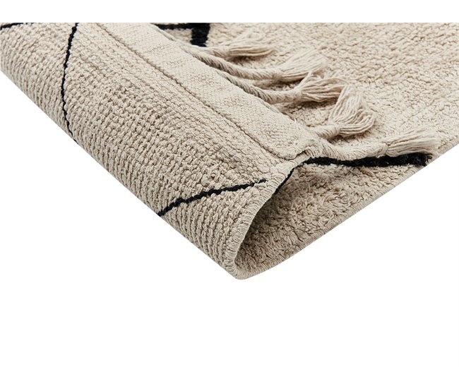 Beliani Alfombra de pelo corto ERLER 160x230 Beige