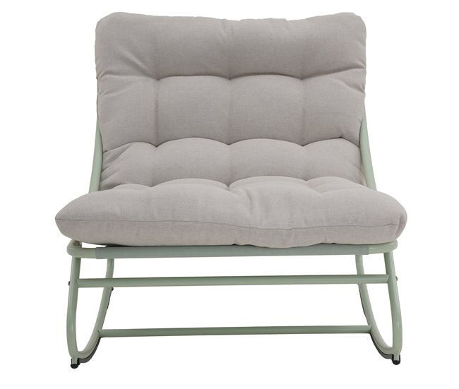 Sillón de jardín ROCKY color beige Blanco
